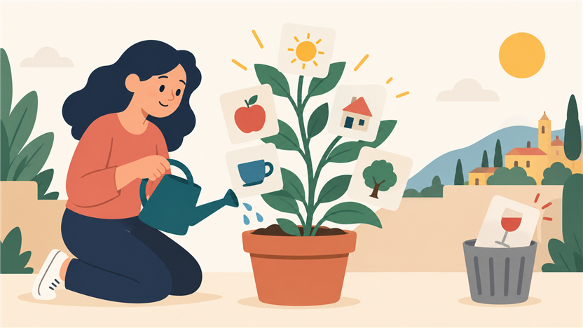 Illustration for Tips to Learn Spanish Faster: Remember Vocabulary and Avoid False Friends